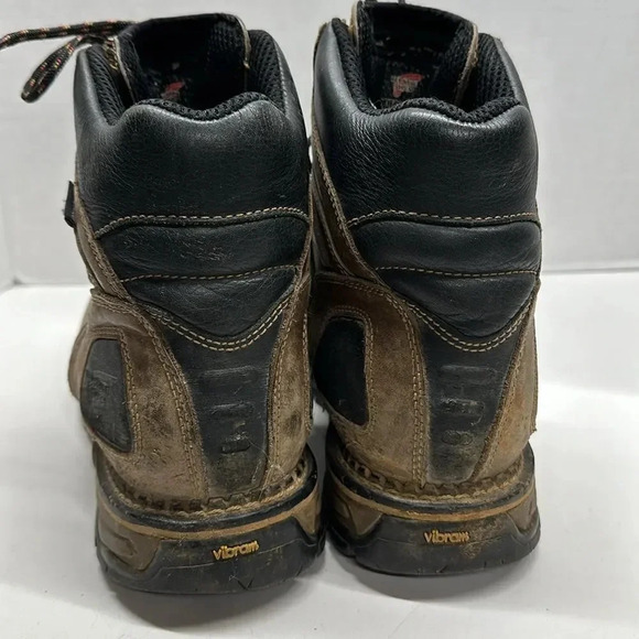 Red Wing Boots Steel Toe Boot Work Shoes Lace Up Waterproof Brown Mens Size 10 D - Picture 5 of 12